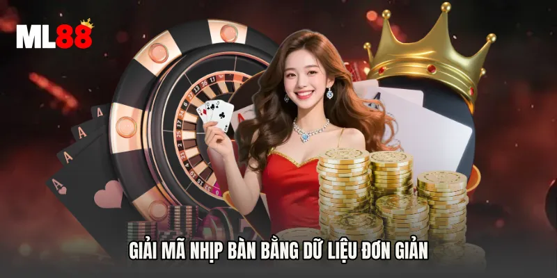 Giải mã nhịp bàn bằng dữ liệu đơn giản
